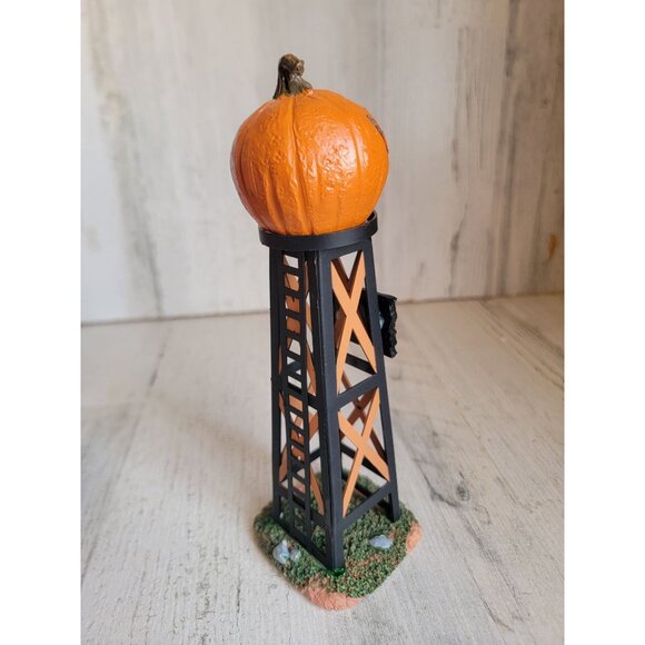 Lemax spooky town pumpkin water Tower Halloween Village accessories - Picture 4 of 6